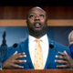In this June 17, 2020, file photo, Sen. Tim Scott, R-S.C., speaks at a news conference on Capitol Hill in Washington. Scott is the only Black Republican senator and has been pointed to as a mentor in efforts to recruit diverse Gen-Zers as conservative candidates.